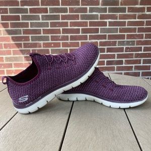 Skechers Purple Shoes Dual Lite Sport Size 8.5
